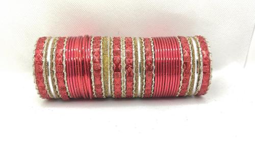Grand lot de bracelets indien Rouge