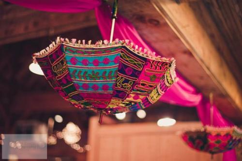 Parasol décoration indienne