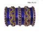 Bracelets Bollywood Bleu Roi