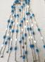 Chaines de guirlande en cristal et miroir - 2 mètres (5 coloris) Couleur : Bleu turquoise