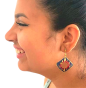 Ethnic Pink Earing (3 Colors)