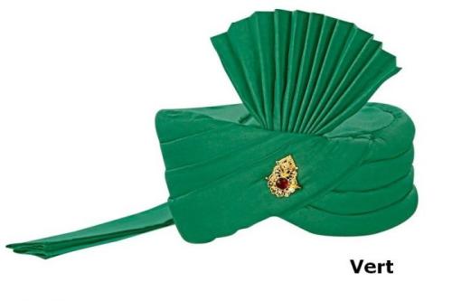Chapeau hindou Vert