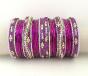 Lot Bracelets indiens Violet