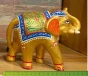 Decoration Elephant Doré (4 tailles) Taille : 18 cm