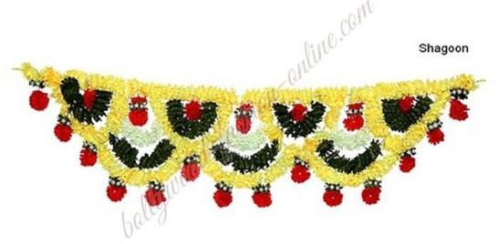 Déco mariage/ fête Bollywood/ Colliers de fleurs